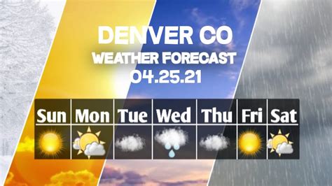 10 day weather forecast denver|Denver, CO 10.